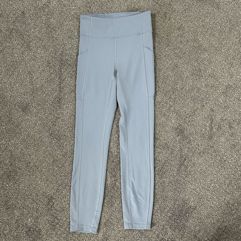 Lululemon Wunder Under High-Rise Tight Women's 4 Blue Luxtreme Leggings 25"
